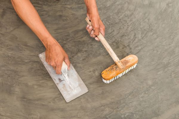 Driveway Concrete Staining in Loveland