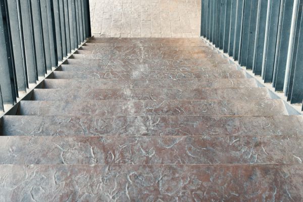 Cost of Concrete Stair Stamping in Loveland