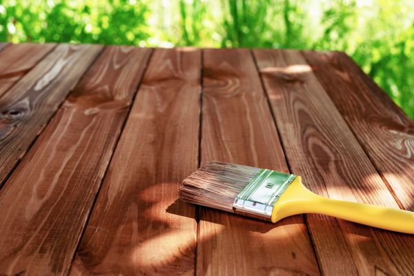 Patio Floor Staining in Loveland